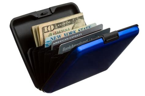 sharkk large aluminum wallet